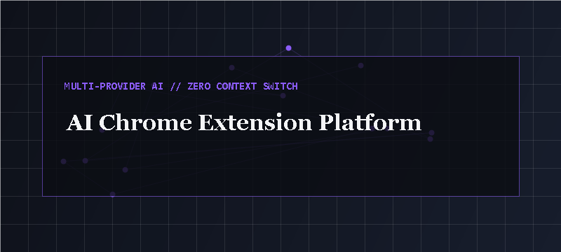 AI Chrome Extension Banner